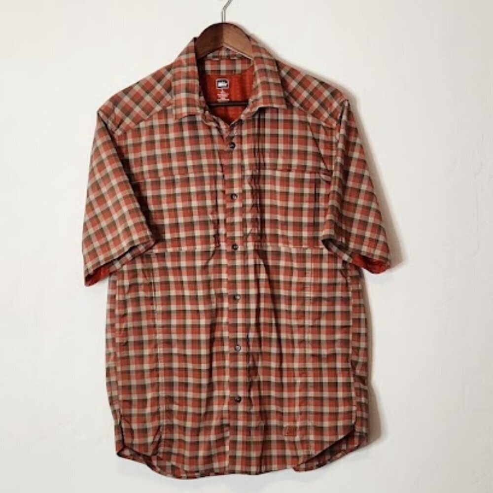 REI Men's Short Sleeve Button-down Shirt Size Large